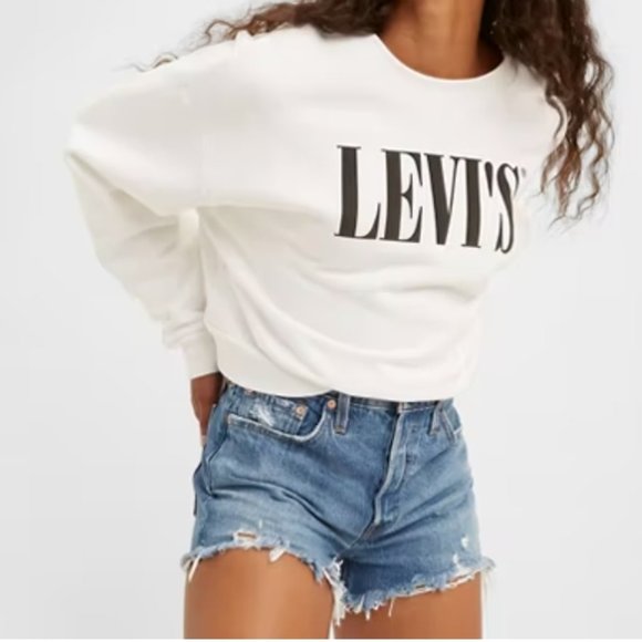 Levi's 501 Original High Waisted Shorts - Picture 1 of 5